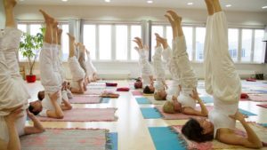 Tantra Yoga - student's in a Tantra Yoga class