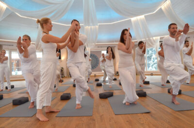 yoga for health Liisa yoga corrections garudasana