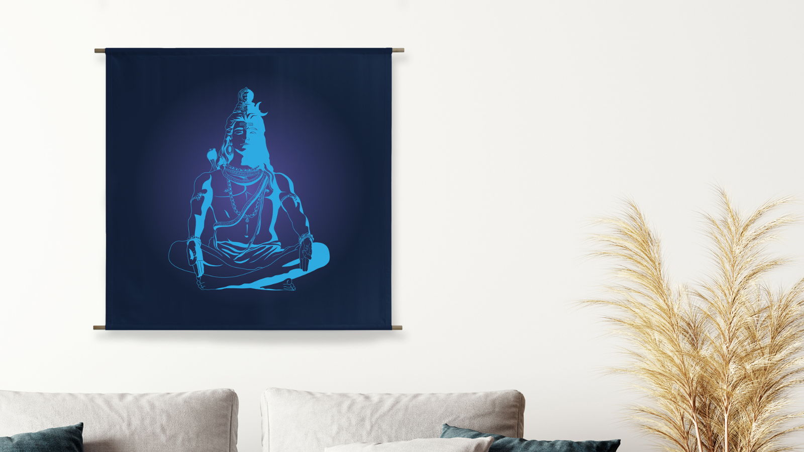 Shiva Yantra represents the Divine Masculine energy in the tantric tradition